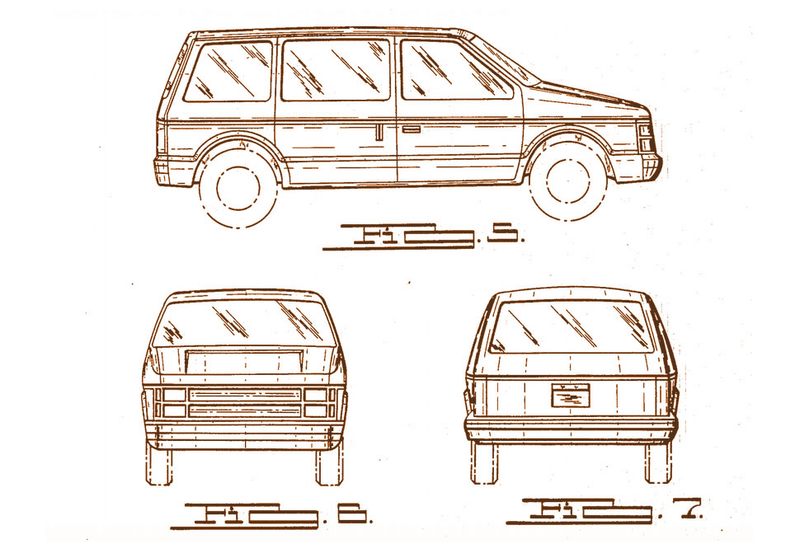 Illustration for article titled It's The 28th Anniversary Of The Chrysler Minivan Design